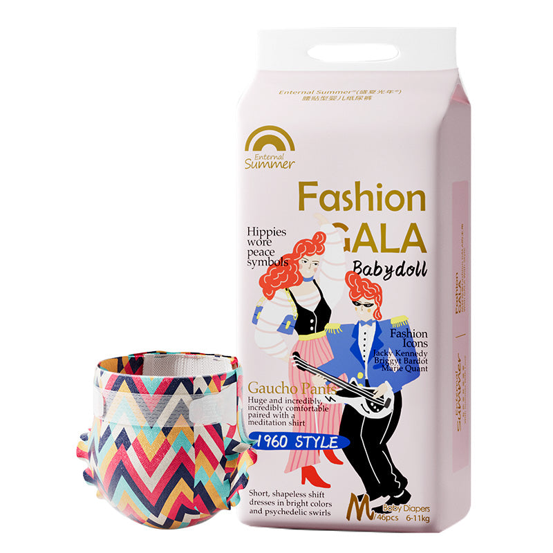 Enternal Summer Fashion Gala Series Nappies Pack – Everyday Comfort & Absorbency Enternal Summer